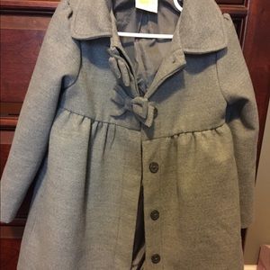 Little girls pea coat size 5T